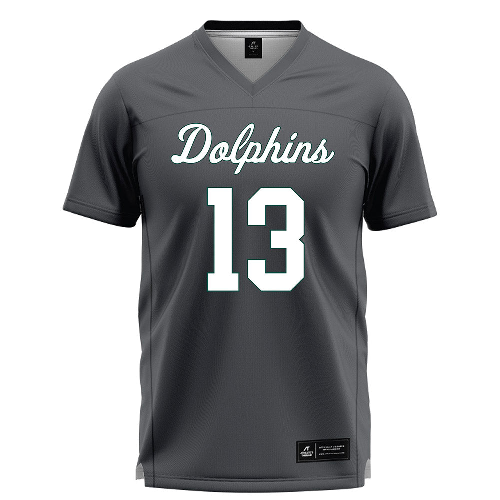 Jacksonville - NCAA Women's Lacrosse : Allyx Berry - Grey Lacrosse Jersey-0