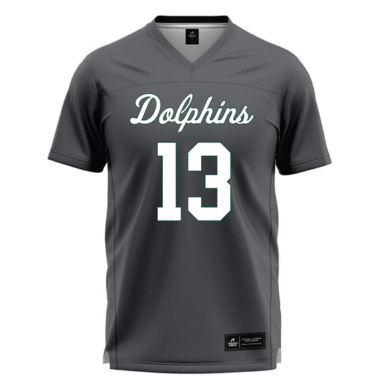 Jacksonville - NCAA Women's Lacrosse : Allyx Berry - Grey Lacrosse Jersey-0