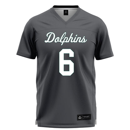 Jacksonville - NCAA Women's Lacrosse : Natalie Pansini - Grey Lacrosse Jersey-0
