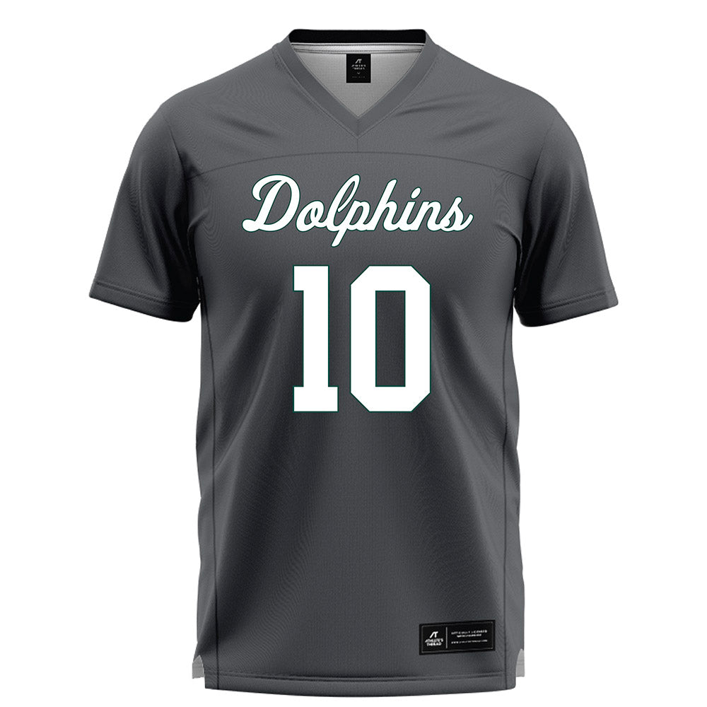 Jacksonville - NCAA Women's Lacrosse : Abby Moran - Grey Lacrosse Jersey-0
