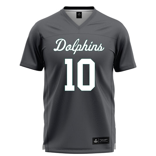 Jacksonville - NCAA Women's Lacrosse : Abby Moran - Grey Lacrosse Jersey-0