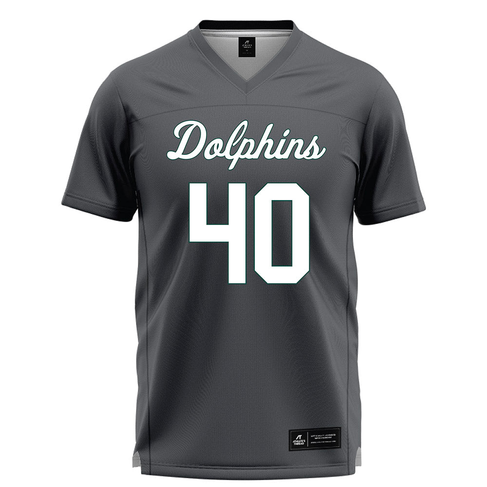 Jacksonville - NCAA Women's Lacrosse : Casey Rhine - Grey Lacrosse Jersey-0