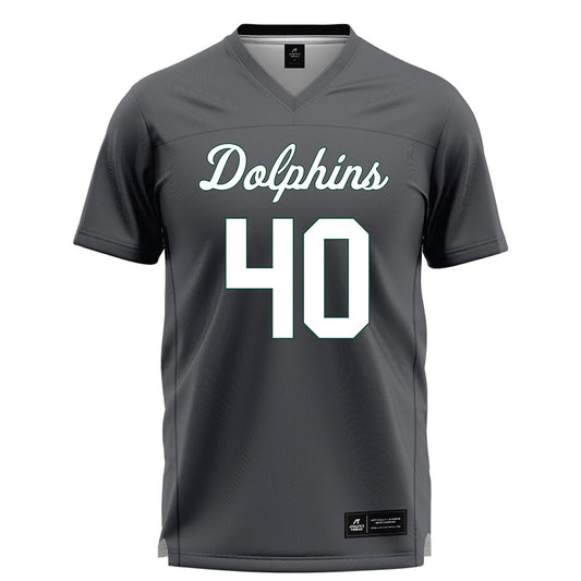 Jacksonville - NCAA Women's Lacrosse : Casey Rhine - Grey Lacrosse Jersey-0