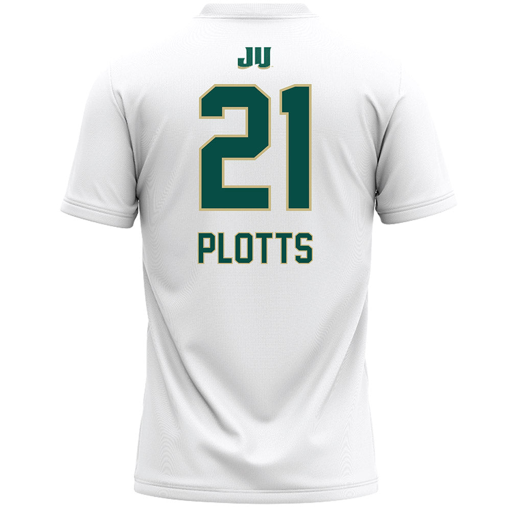 Jacksonville - NCAA Women's Lacrosse : Kayla Plotts - White Lacrosse Jersey-1