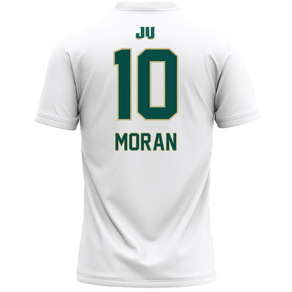 Jacksonville - NCAA Women's Lacrosse : Abby Moran - White Lacrosse Jersey-1