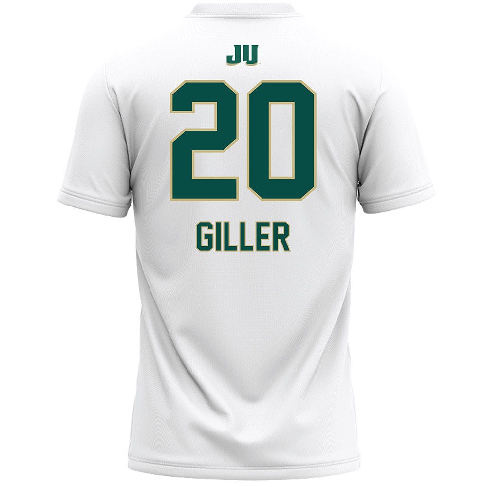 Jacksonville - NCAA Women's Lacrosse : Jessica Giller - White Lacrosse Jersey-1
