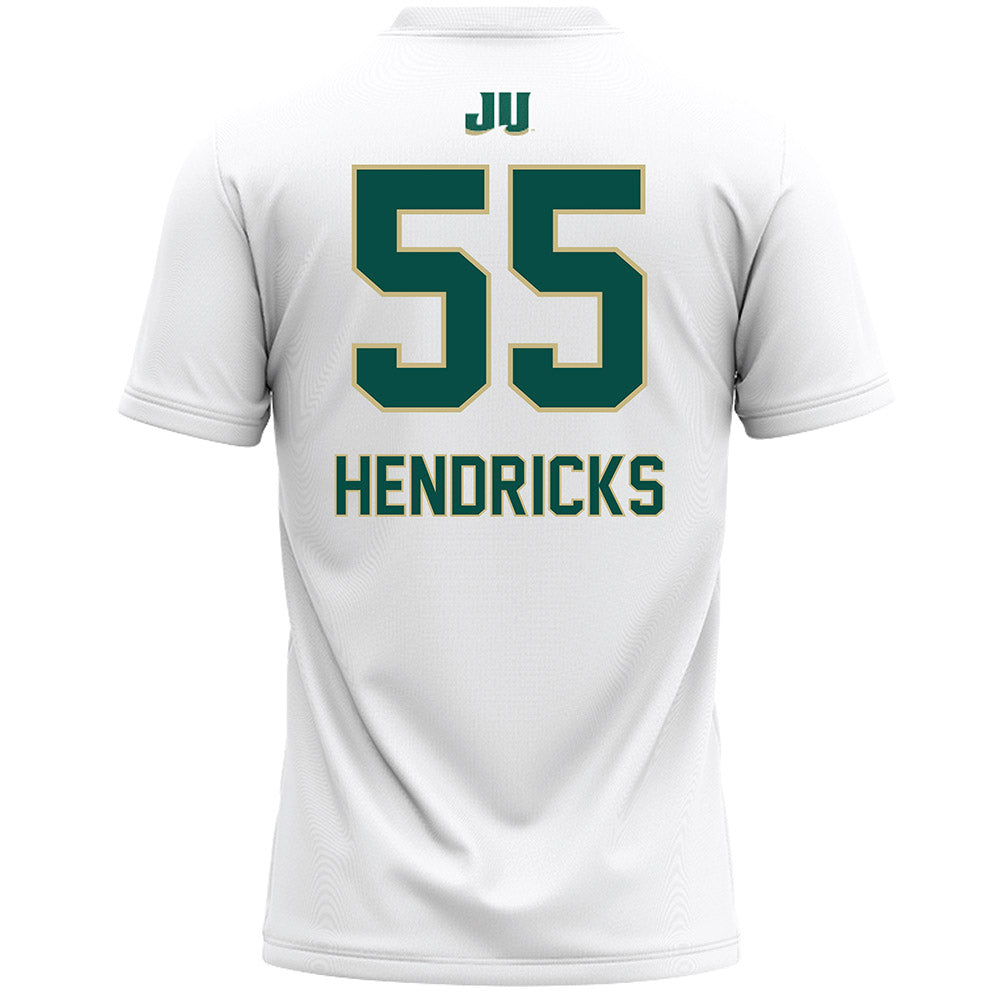 Jacksonville - NCAA Women's Lacrosse : Gabby Hendricks - White Lacrosse Jersey-1
