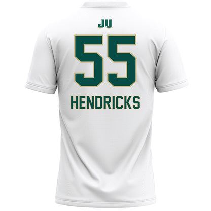Jacksonville - NCAA Women's Lacrosse : Gabby Hendricks - White Lacrosse Jersey-1
