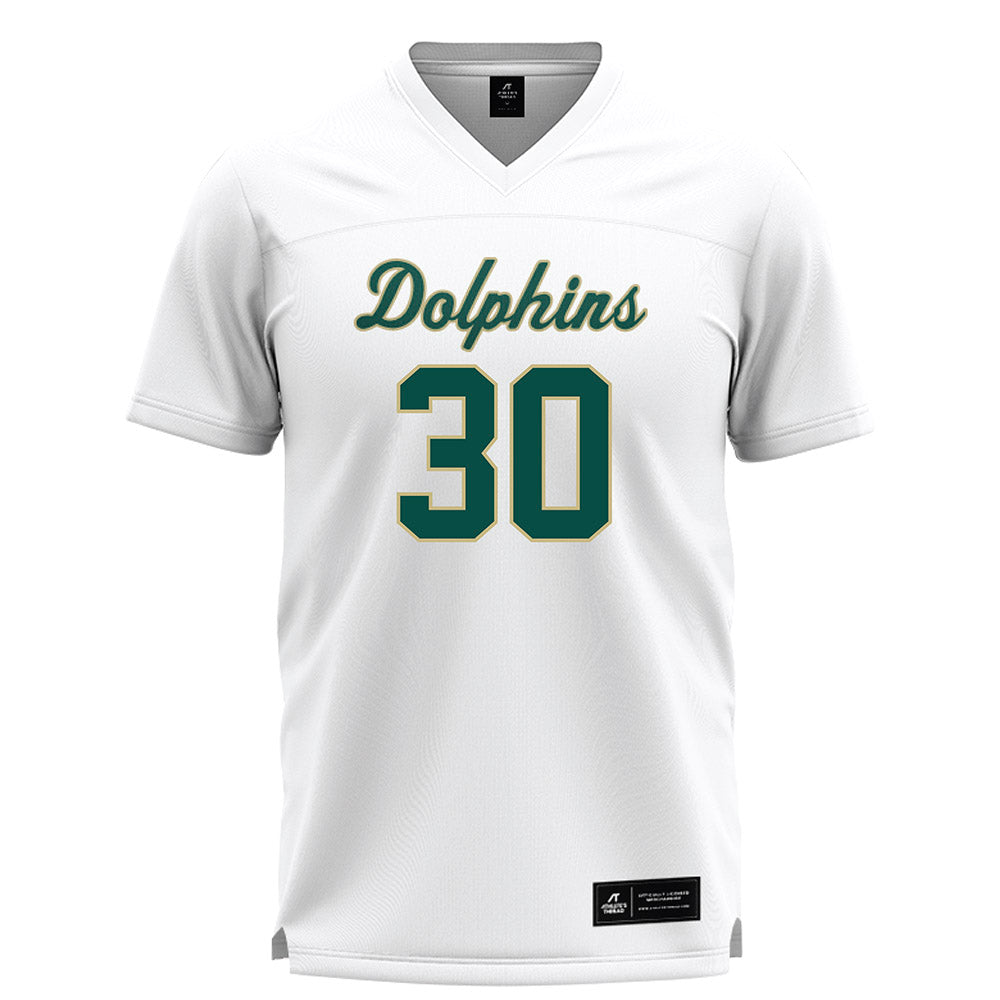 Jacksonville - NCAA Women's Lacrosse : Elia Alewine - White Lacrosse Jersey-0