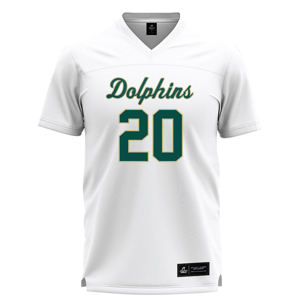 Jacksonville - NCAA Women's Lacrosse : Jessica Giller - White Lacrosse Jersey-0