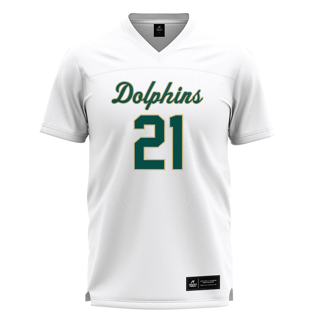 Jacksonville - NCAA Women's Lacrosse : Kayla Plotts - White Lacrosse Jersey-0