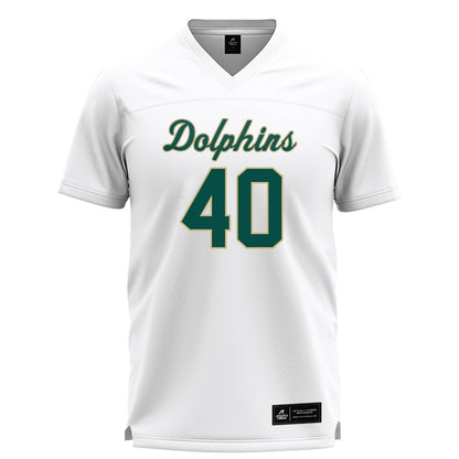 Jacksonville - NCAA Women's Lacrosse : Casey Rhine - White Lacrosse Jersey-0
