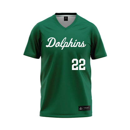 Jacksonville - NCAA Softball : Courtney Lewis - Light Green Jersey-0