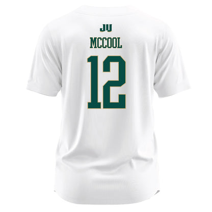 Jacksonville - NCAA Softball : Tatum McCool - White Jersey-1