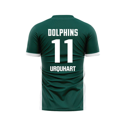 Jacksonville - NCAA Women's Soccer : Millie Urquhart - Green Soccer Jersey-1