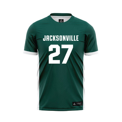 Jacksonville - NCAA Women's Soccer : Paula Paula Herranz - Green Soccer Jersey-0
