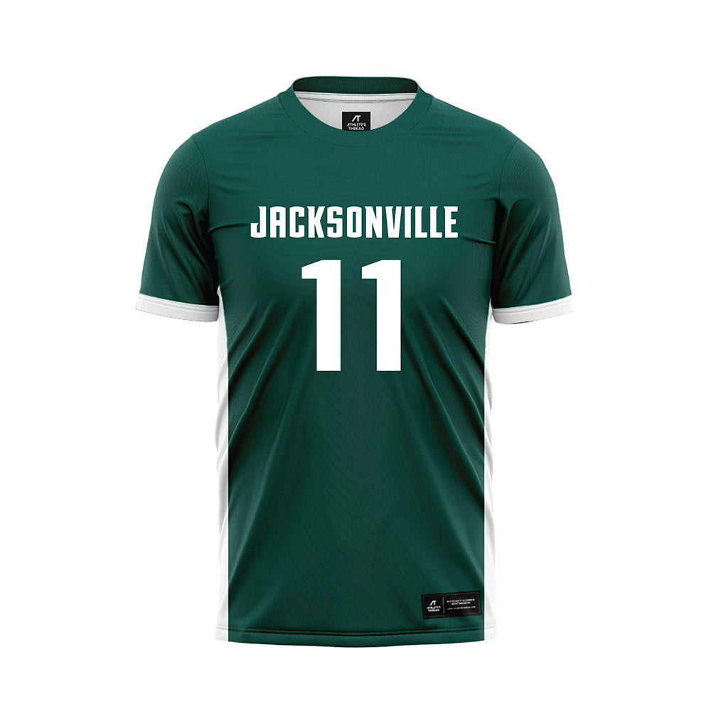 Jacksonville - NCAA Women's Soccer : Millie Urquhart - Green Soccer Jersey-0
