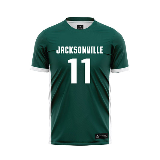 Jacksonville - NCAA Women's Soccer : Millie Urquhart - Green Soccer Jersey-0