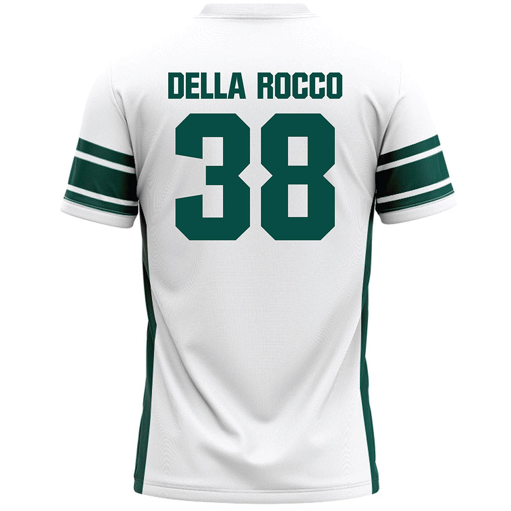 Jacksonville - NCAA Men's Lacrosse : Ryan Della Rocco - White Lacrosse Jersey-1