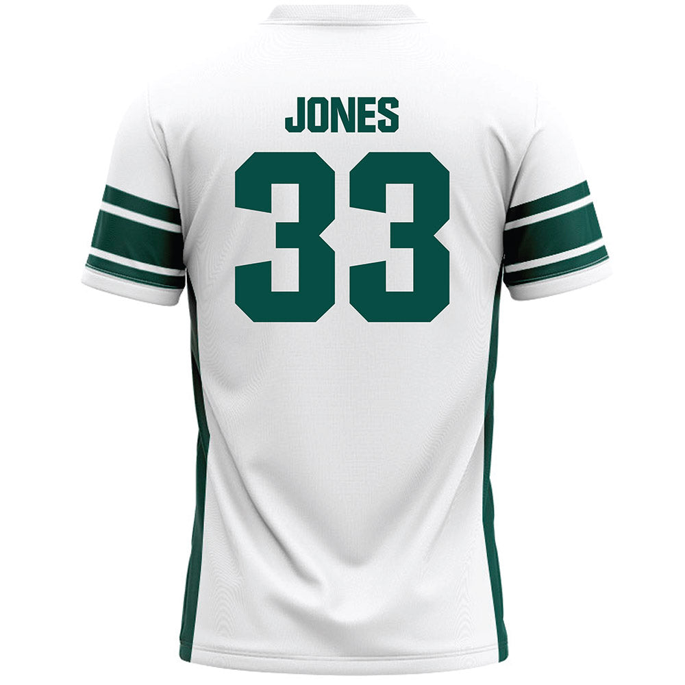 Jacksonville - NCAA Men's Lacrosse : Tate Jones - White Lacrosse Jersey-1