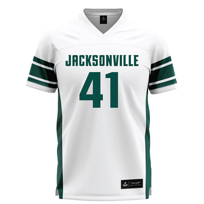 Jacksonville - NCAA Men's Lacrosse : Peyton Tallo - White Lacrosse Jersey
