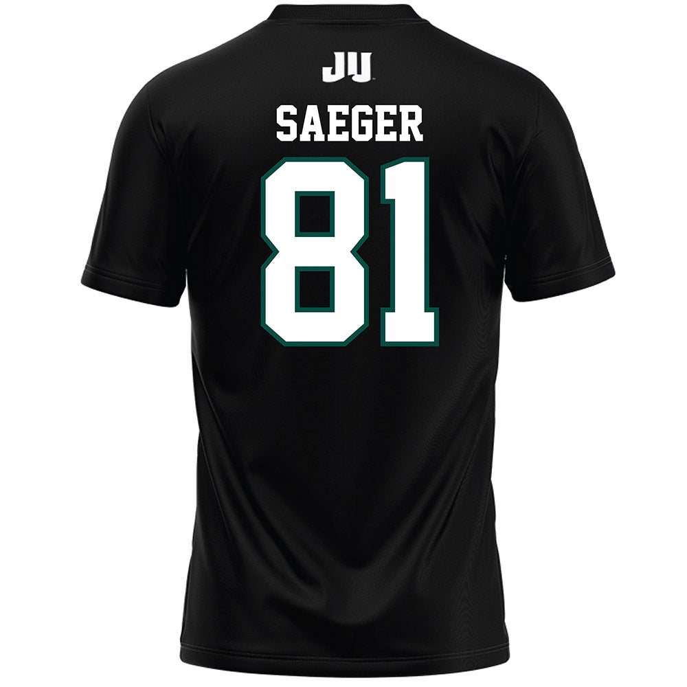 Jacksonville - NCAA Men's Lacrosse : Kyle Saeger - Black Lacrosse Jersey-1