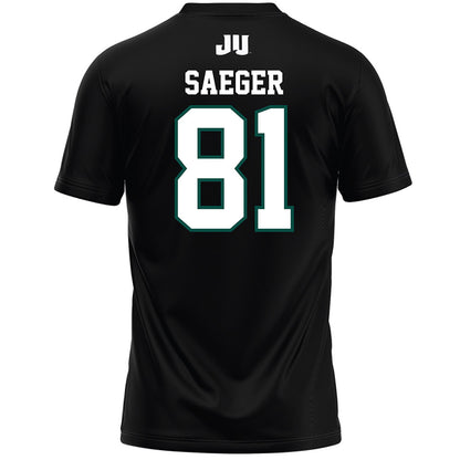 Jacksonville - NCAA Men's Lacrosse : Kyle Saeger - Black Lacrosse Jersey-1