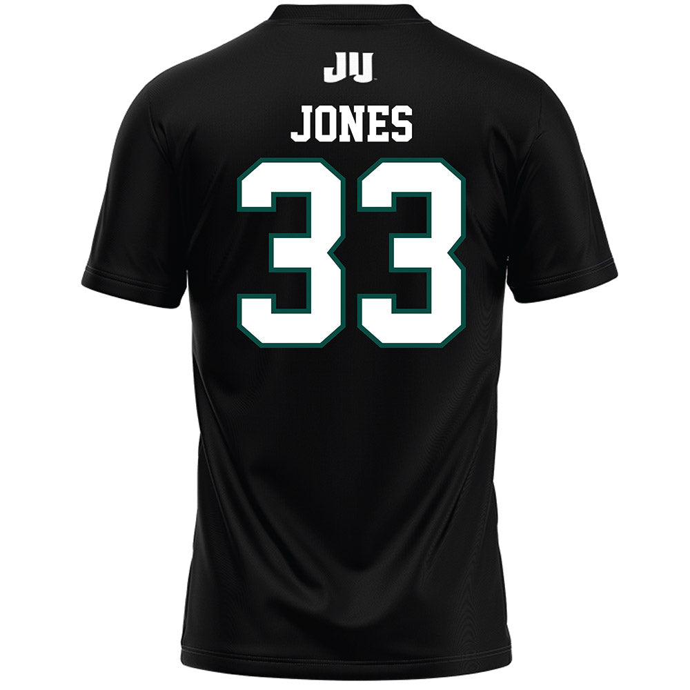 Jacksonville - NCAA Men's Lacrosse : Tate Jones - Black Lacrosse Jersey-1