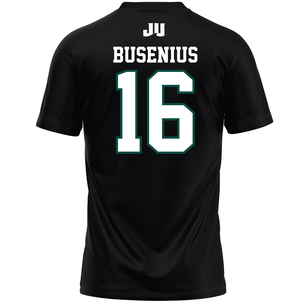 Jacksonville - NCAA Men's Lacrosse : Phillip Busenius - Black Lacrosse Jersey-1