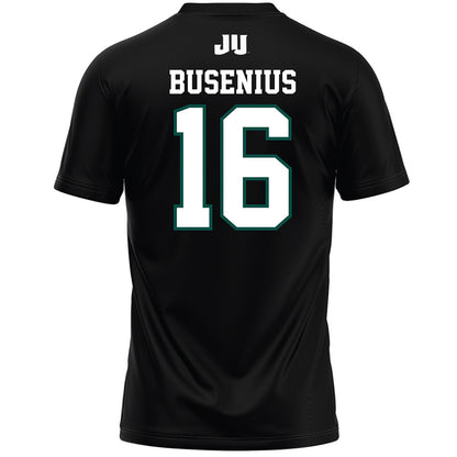 Jacksonville - NCAA Men's Lacrosse : Phillip Busenius - Black Lacrosse Jersey-1