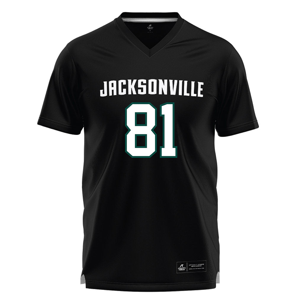 Jacksonville - NCAA Men's Lacrosse : Kyle Saeger - Black Lacrosse Jersey-0