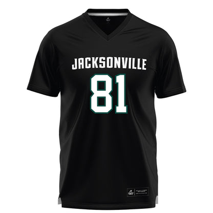 Jacksonville - NCAA Men's Lacrosse : Kyle Saeger - Black Lacrosse Jersey-0