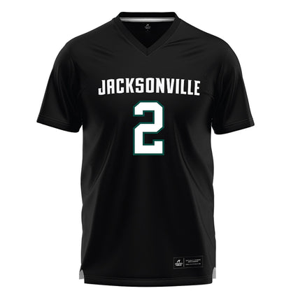 Jacksonville - NCAA Men's Lacrosse : Quinn Fuller - Black Lacrosse Jersey