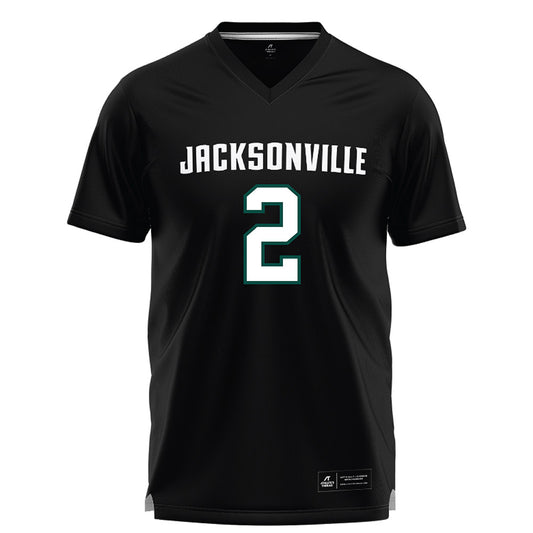 Jacksonville - NCAA Men's Lacrosse : Quinn Fuller - Black Lacrosse Jersey