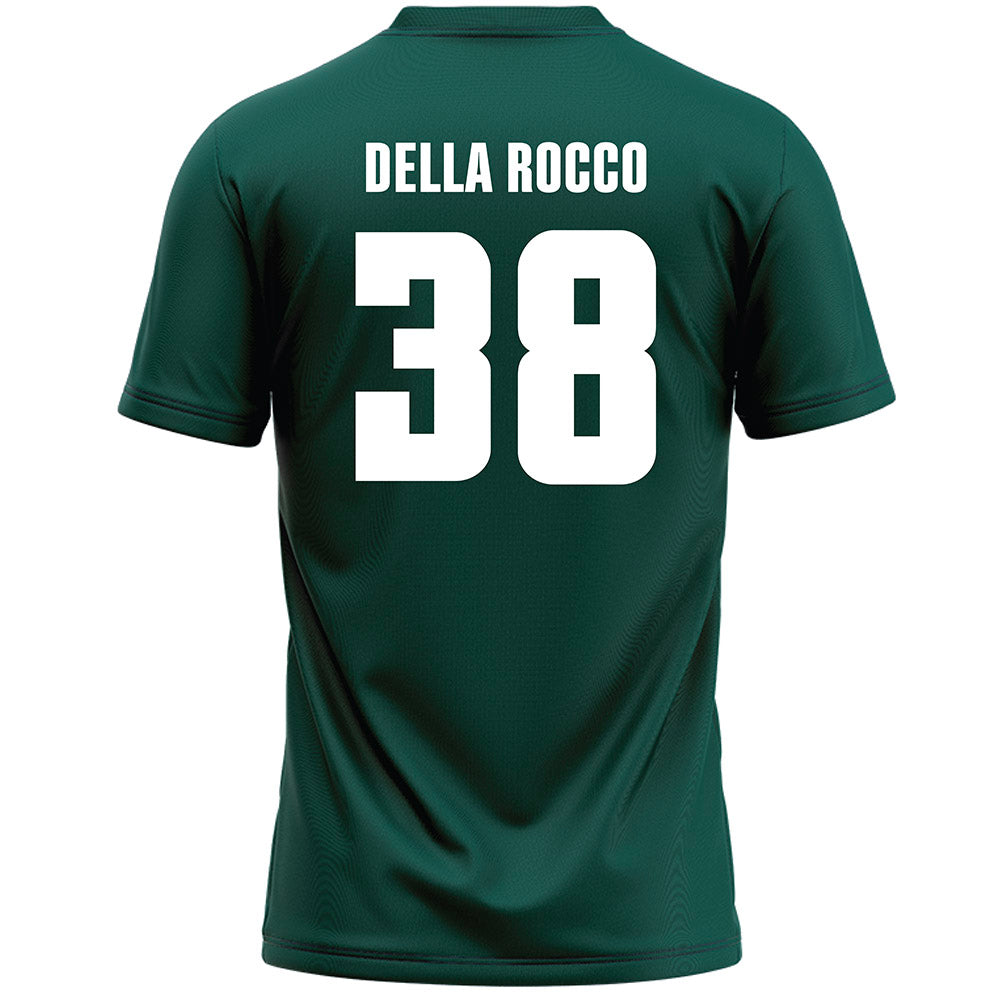 Jacksonville - NCAA Men's Lacrosse : Ryan Della Rocco - Green Lacrosse Jersey-1