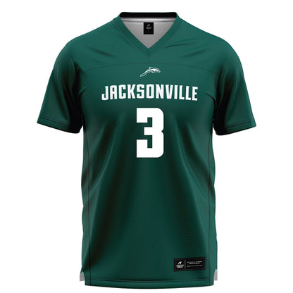 Jacksonville - NCAA Men's Lacrosse : Bryce Wojnovich - Green Lacrosse Jersey-0