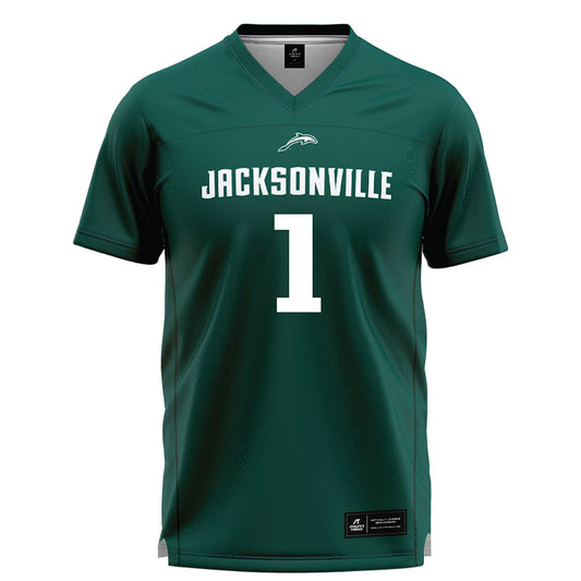 Jacksonville - NCAA Men's Lacrosse : Quentin Pellegrino - Green Lacrosse Jersey-0