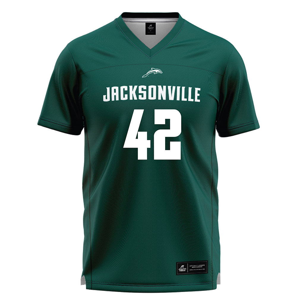 Jacksonville - NCAA Men's Lacrosse : Aaron Toguri - Green Lacrosse Jersey-0