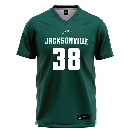 Jacksonville - NCAA Men's Lacrosse : Ryan Della Rocco - Green Lacrosse Jersey-0