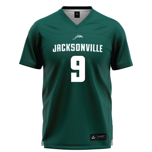 Jacksonville - NCAA Men's Lacrosse : Breyden Harrison - Green Lacrosse Jersey-0