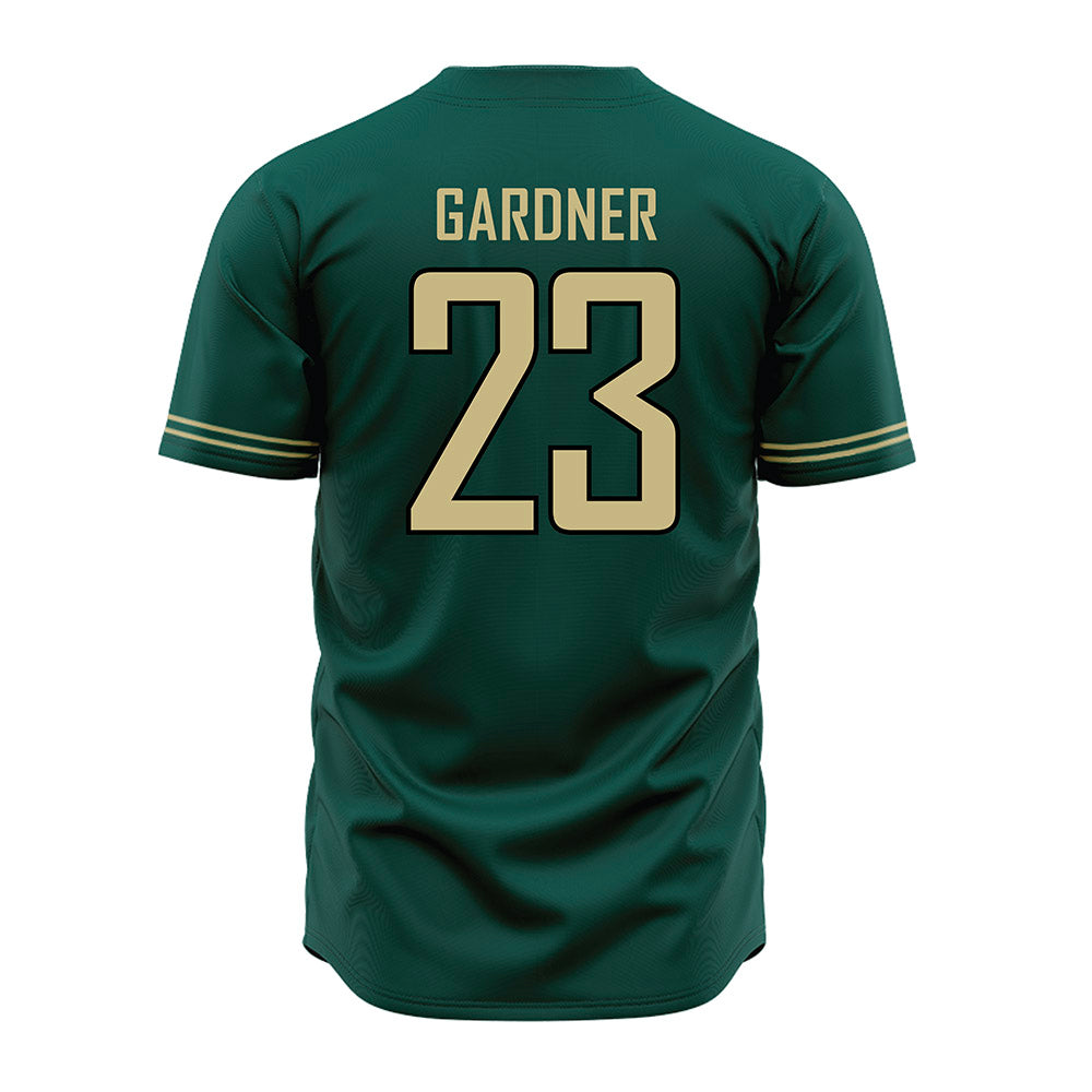 Jacksonville - NCAA Baseball : JJ Gardner - Green Jersey-1