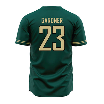 Jacksonville - NCAA Baseball : JJ Gardner - Green Jersey-1