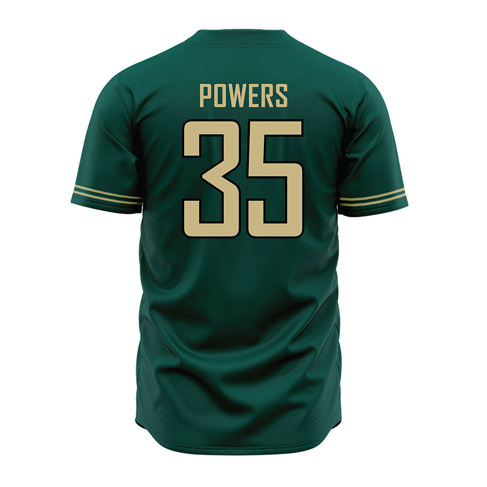 Jacksonville - NCAA Baseball : Kyle Powers - Green Jersey