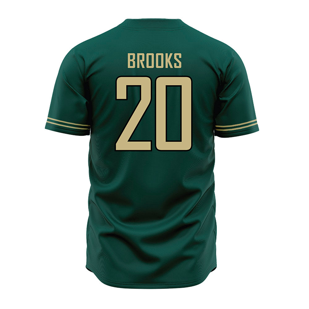 Jacksonville - NCAA Baseball : Grant Brooks - Green Jersey