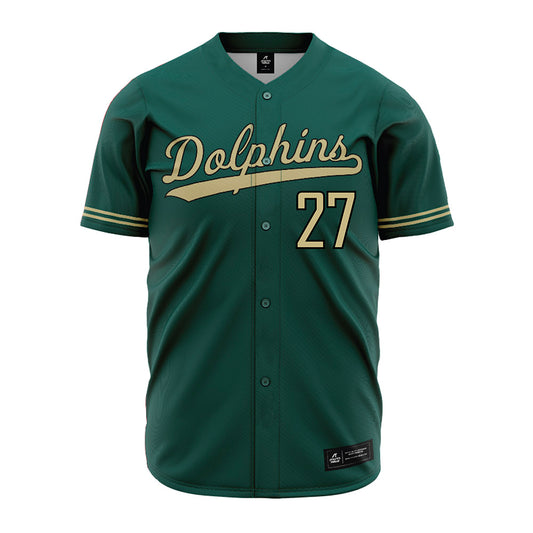 Jacksonville - NCAA Baseball : Scout Updike - Green Jersey