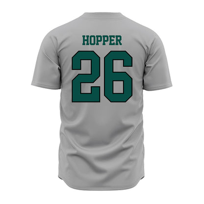 Jacksonville - NCAA Baseball : Kyle Hopper - Grey Jersey-1