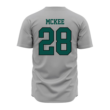 Jacksonville - NCAA Baseball : Connor McKee - Grey Jersey-1