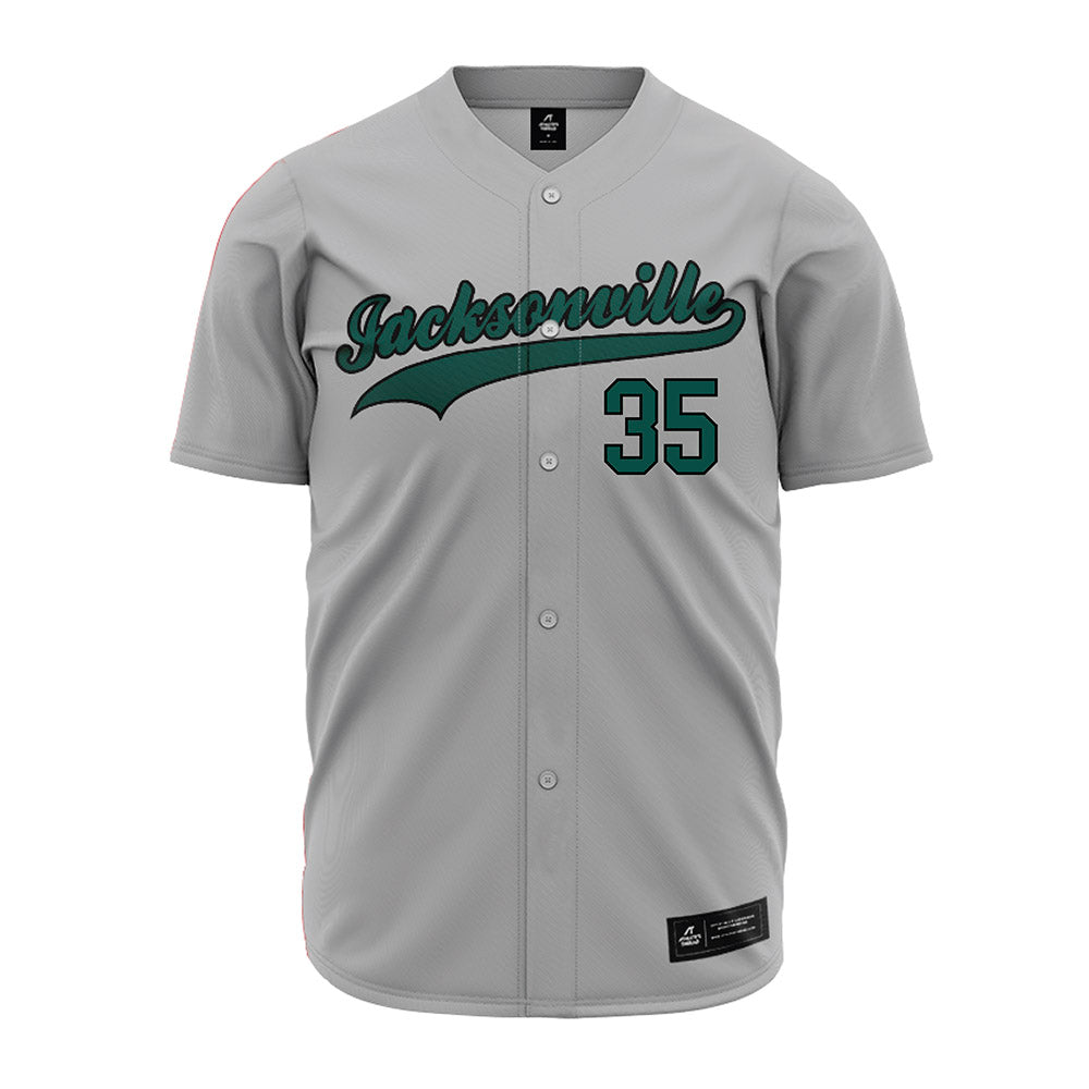 Jacksonville - NCAA Baseball : Kyle Powers - Grey Jersey
