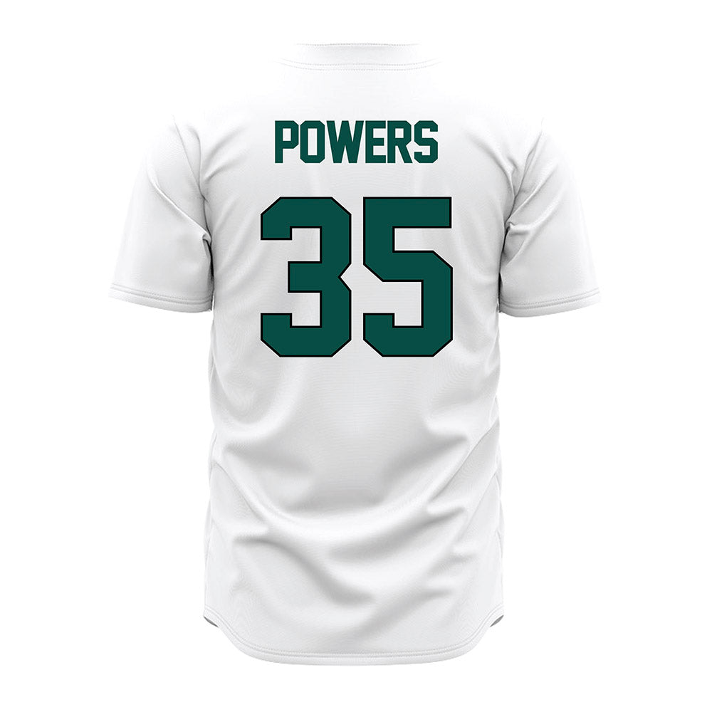 Jacksonville - NCAA Baseball : Kyle Powers - White Jersey