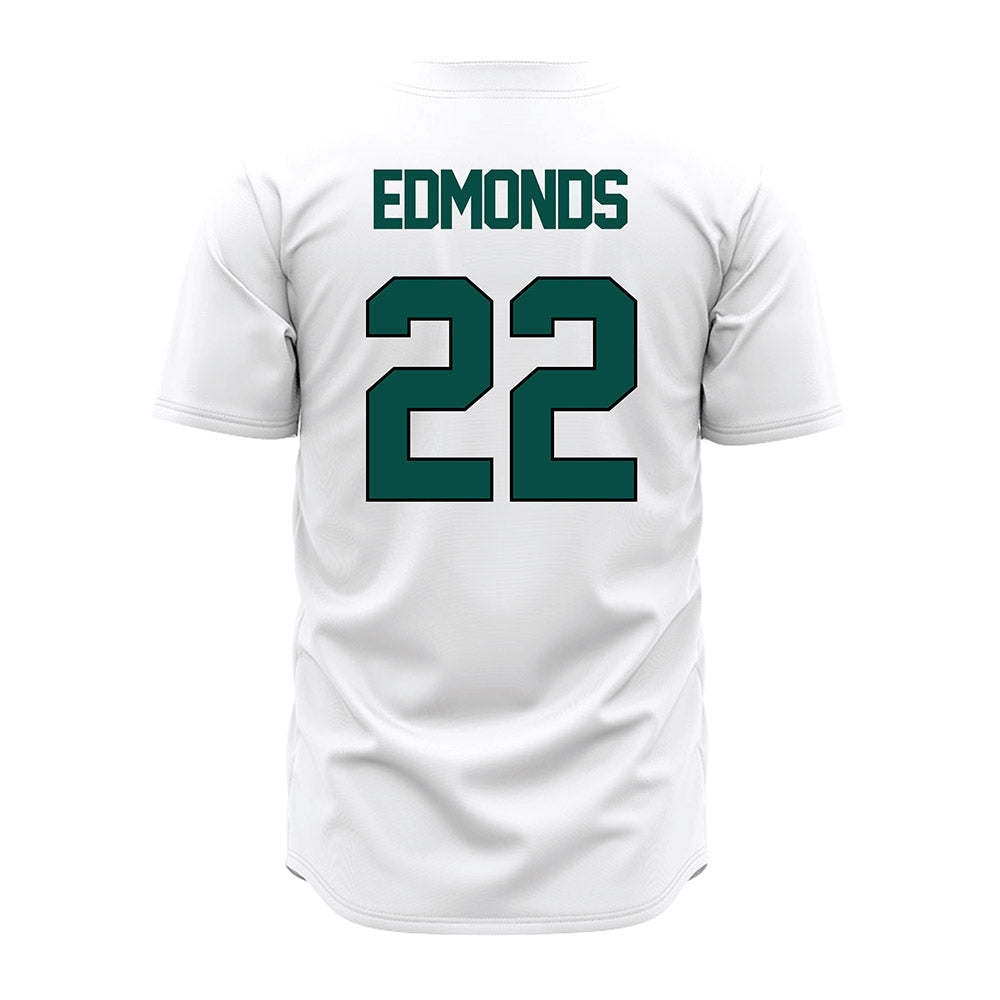 Jacksonville - NCAA Baseball : Blake Edmonds - White Jersey-1